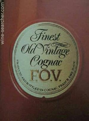 1898 F.O.V. Finest Old Vintage Cognac, France | prices, reviews