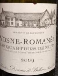 Nicolas Potel Domaine de Bellene Vosne-Romanee Les Quartiers de