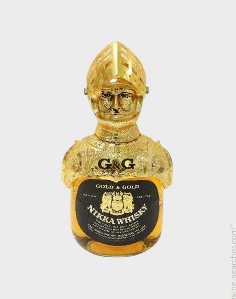 Nikka G&G - Gold & Gold With Golden Soldier Bottle Holder Blended