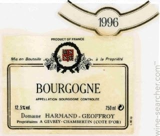 1988 Domaine Harmand-Geoffroy Mazis-Chambertin Grand Cru, Cote de