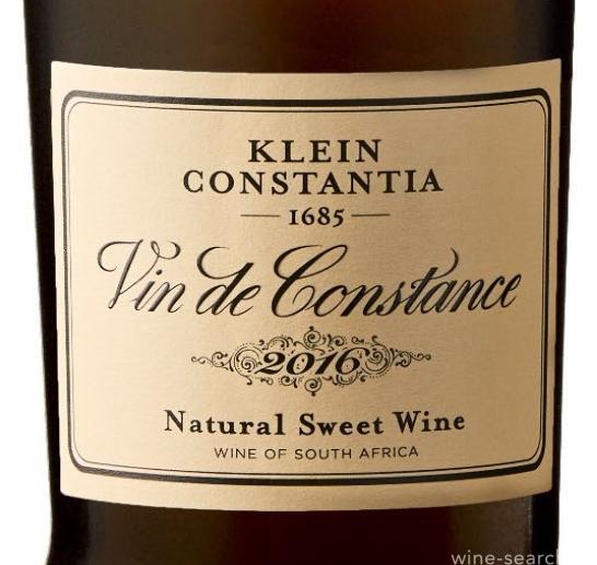 2016 Klein Constantia Vin de Constance Natural Sweet Wine