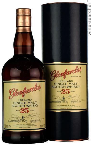 Glenfarclas 25 Year Old Single Malt Scotch Whisky, Speyside