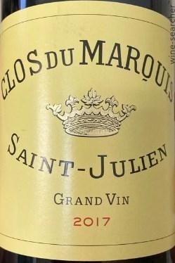 2017 Clos du Marquis, Saint-Julien, France | prices, reviews