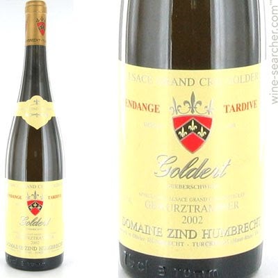 ワイン DomaineZind Humbrecht Gewurztraminer1990 DomaineZind