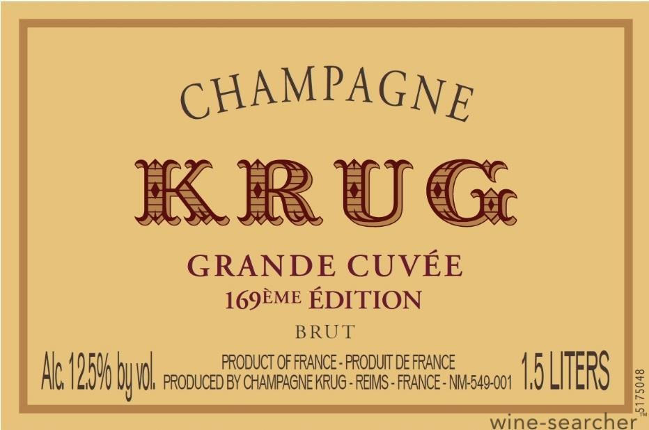 Krug Grande Cuvee 169eme Edition Brut, Champagne, France | prices