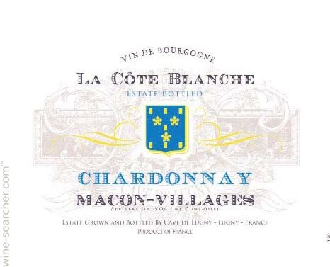 2017 Cave de Lugny Macon-Villages 'La Cote Blanche' Chardonnay
