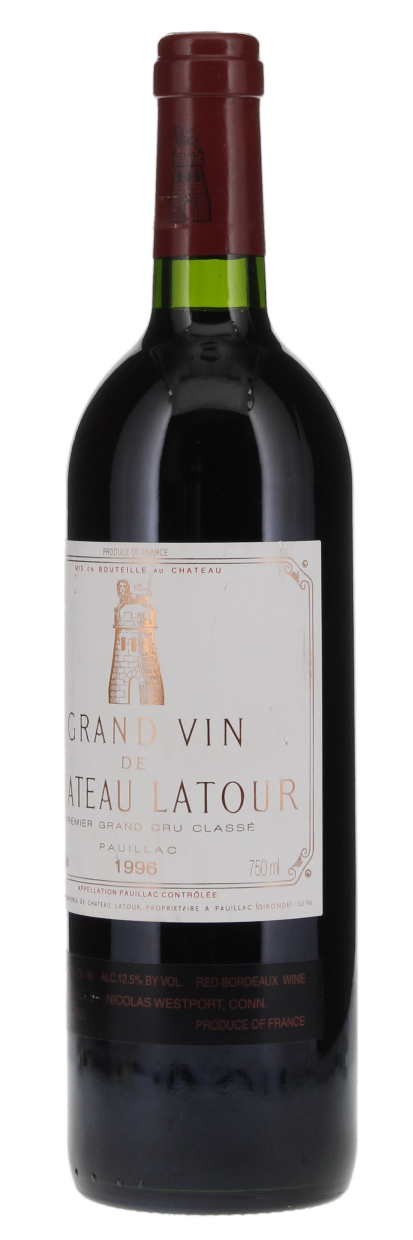 1996 Château Latour Bordeaux Red Blends (Claret) Premier Cru