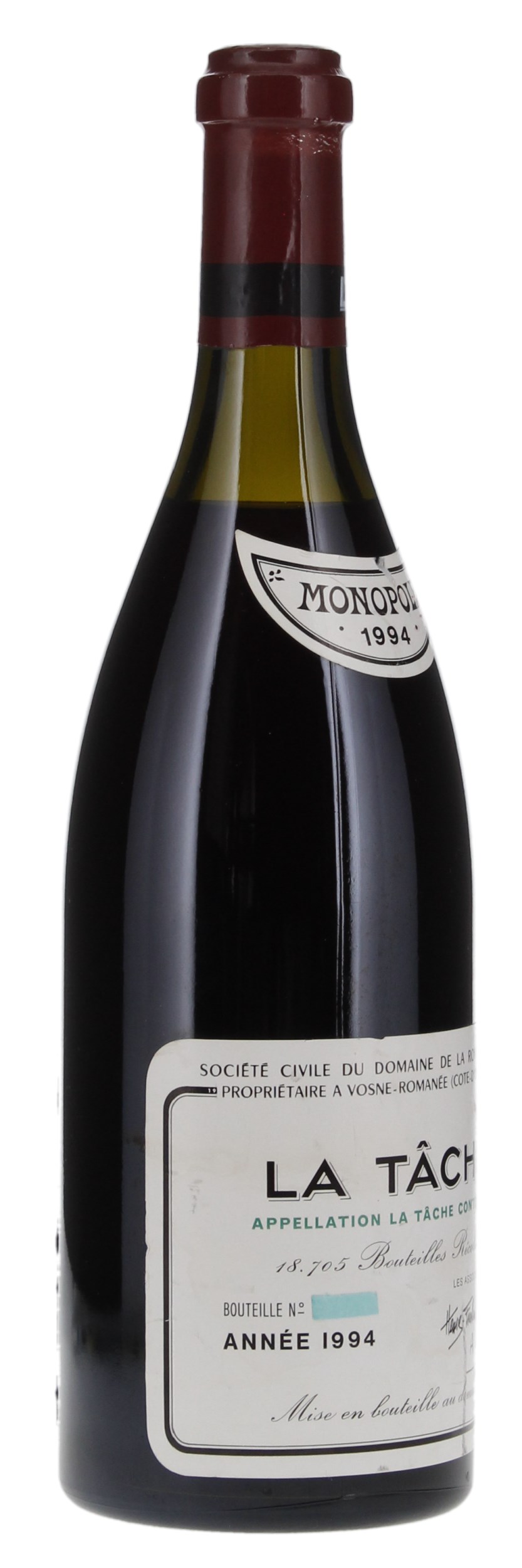 1994 Domaine de la Romanee-Conti La Tache Pinot Noir Grand Cru