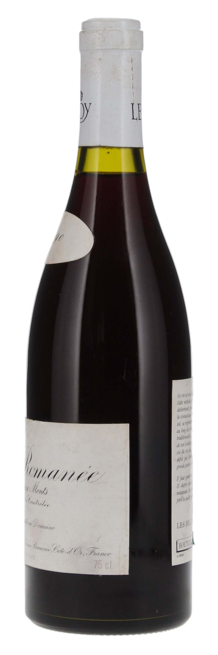 1990 Domaine Leroy Vosne-Romanee Les Beaux-Monts Pinot Noir 1er