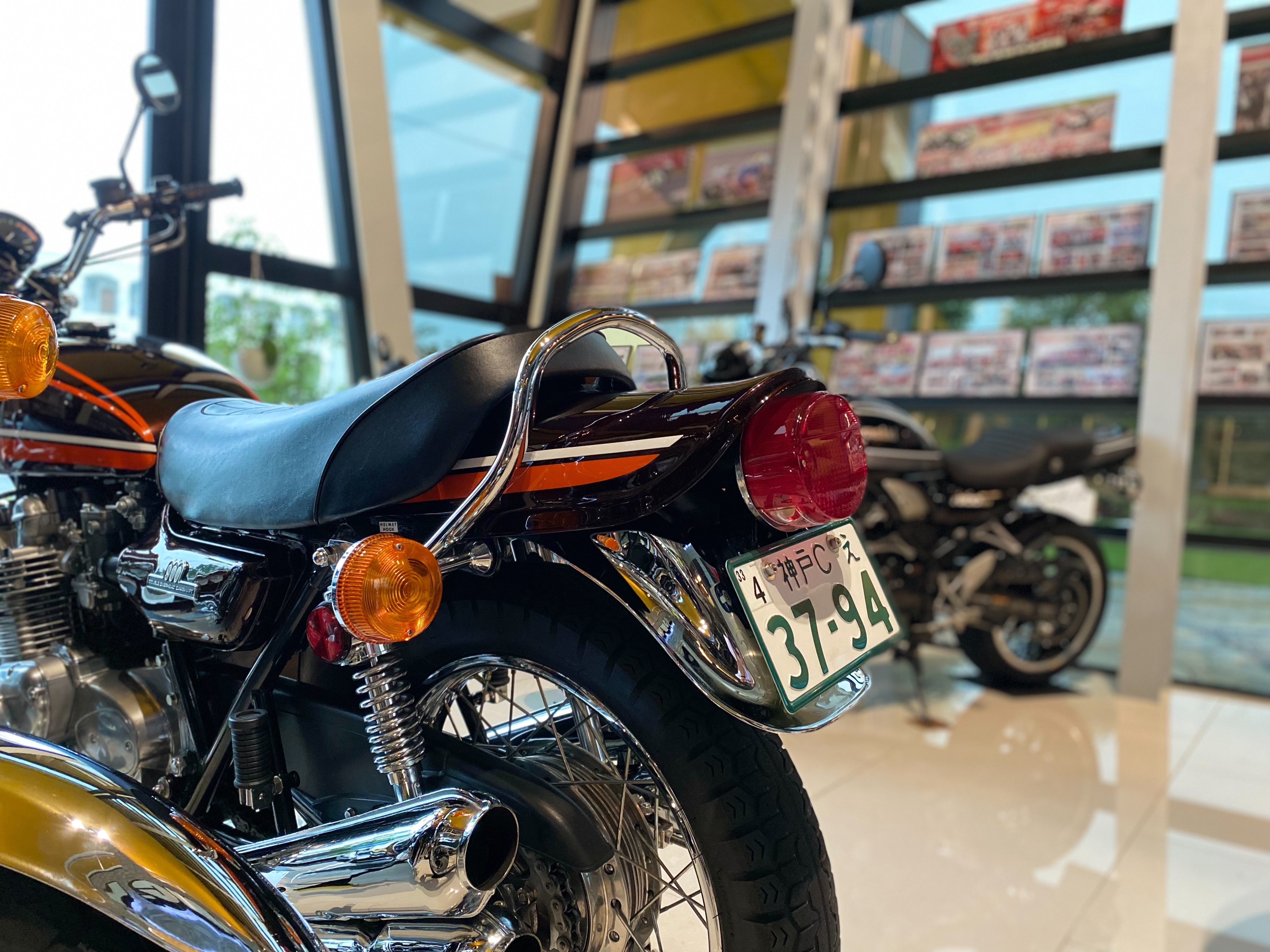 カワサキ Z750RS Z2 当時物 純正 テールレンズ テールランプ 現状