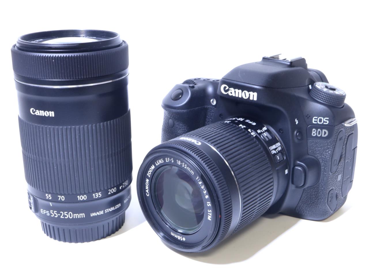 Canon 80D ダブルズームレンズセット♪Wifiでスマホとつながります♪