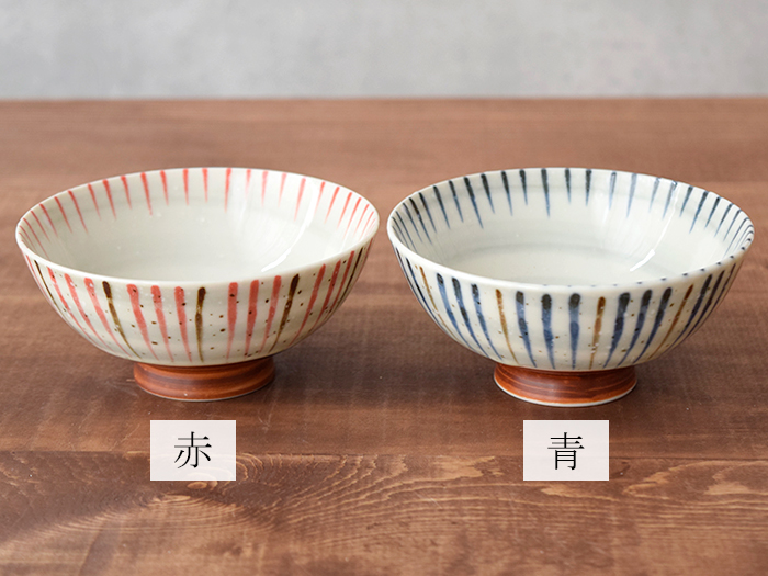 上品で優しい和のお茶碗。ペア食器で使える、十草模様のおしゃれなご飯