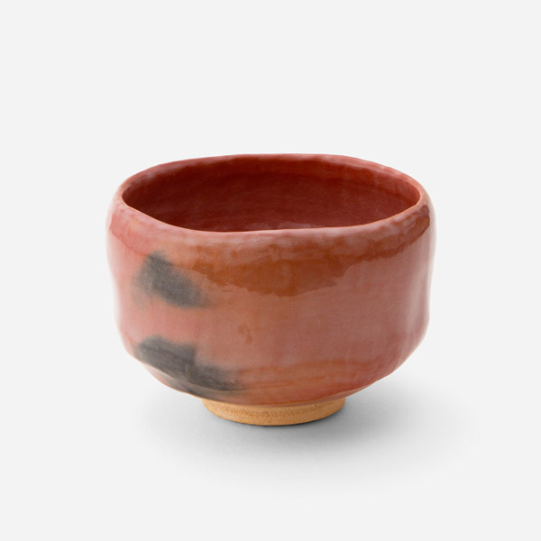 赤楽茶碗三代目佐々木昭楽 鉢開 茶道具 水屋道具 楽茶碗 抹茶 京都