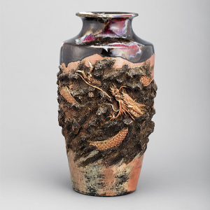 明治期 横浜焼 井村彦次郎 ツバメ 皿 骨董 里帰り 輸出品 明治期 横浜