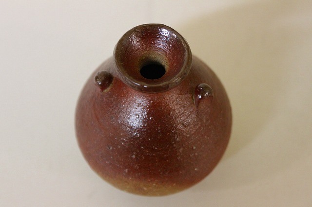 永末隆平作 備前焼 ミニ花入 備前焼陶吉は人間国宝作品から現代作品