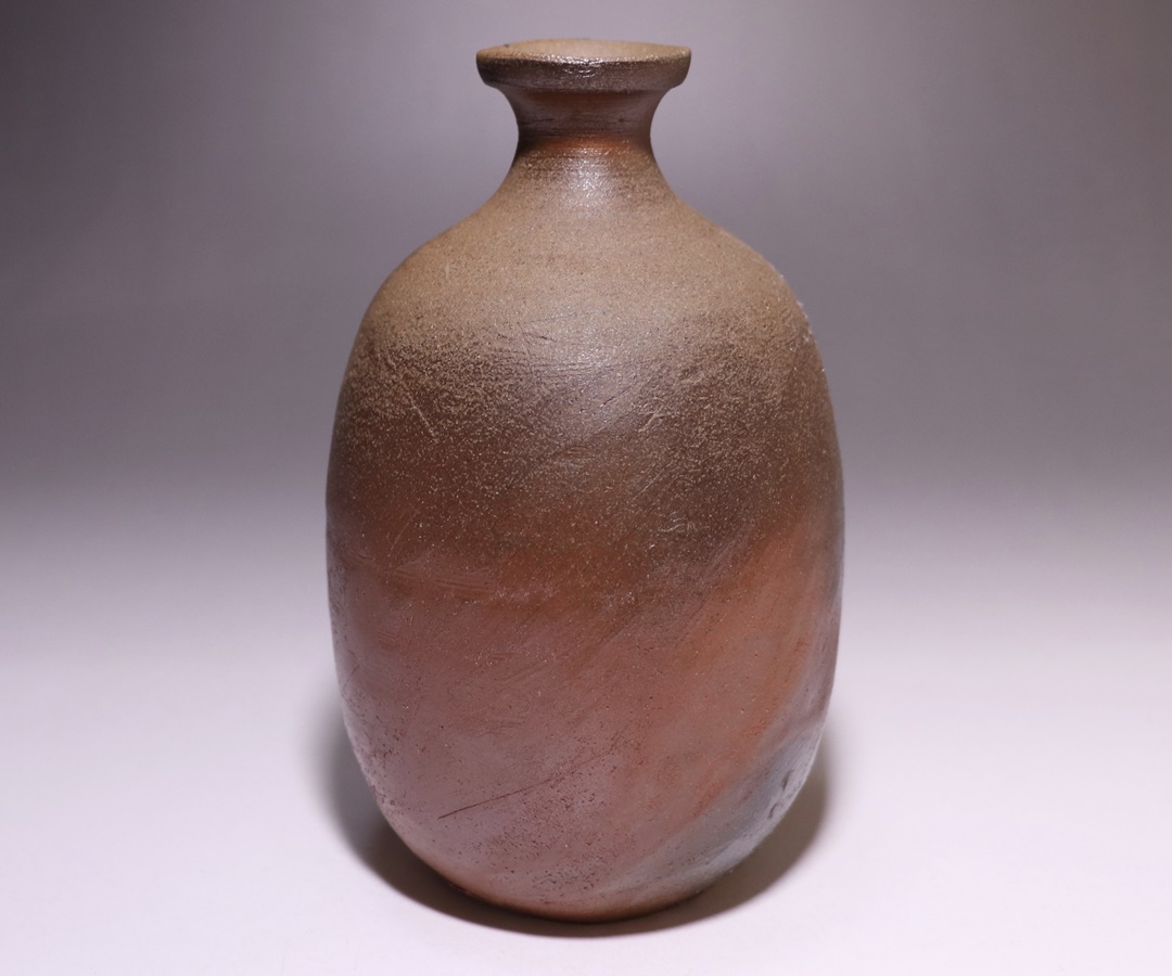 蔵出し/備前徳利いろいろまとめて10点 備前焼 作家物 陶印 酒器