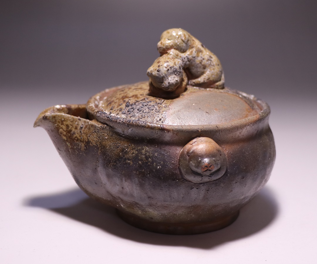 1円〜 急須 朱泥 紫砂 中国 孟臣 煎茶道具 茶器 【孟臣 底