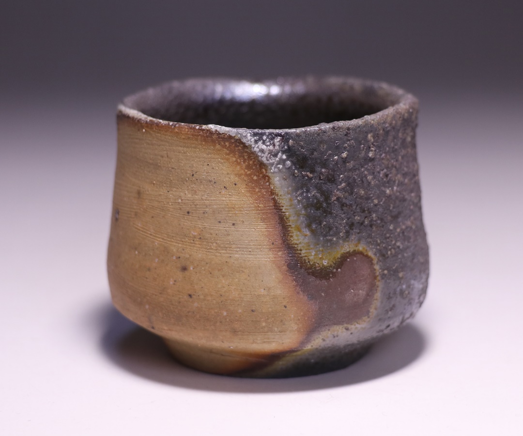 備前焼 ぐい呑み 金重利陶苑 七十七代 金重窯 陶弘 備前焼 酒呑 ぐい呑
