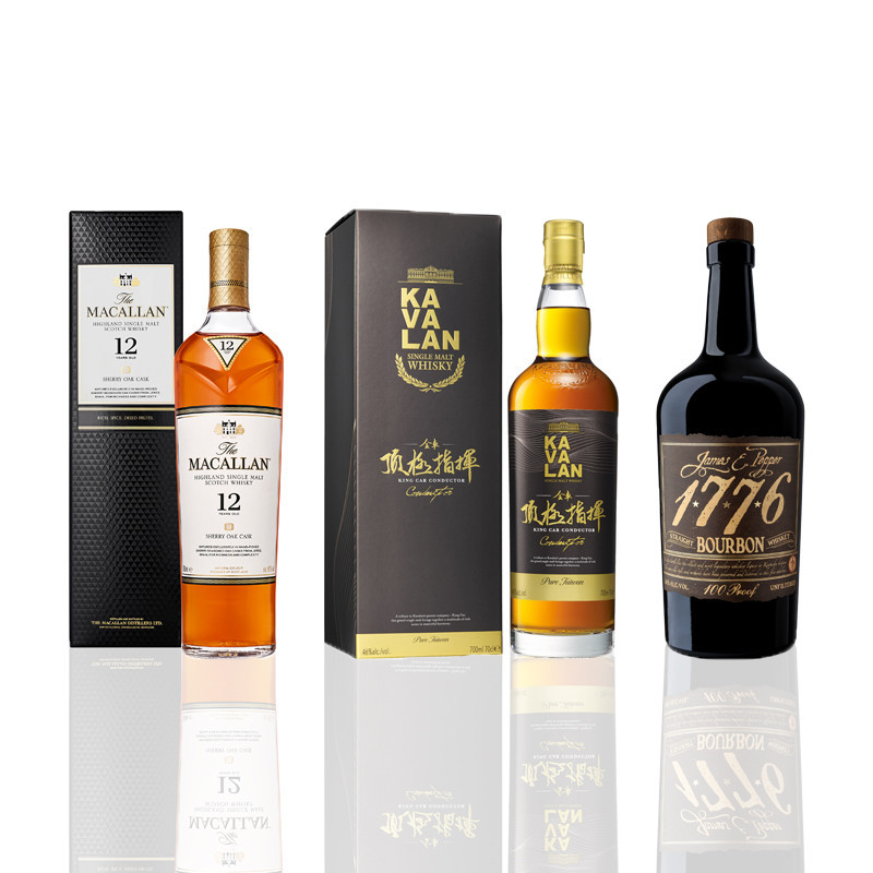 A1347-12/ウイスキー・ブランデー3本セット/ Amazon.co.jp: 国際コンペ