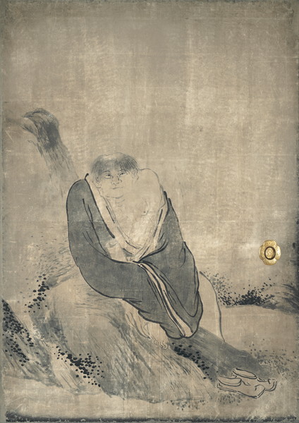 寒山拾得図 - 妙法寺（香川県丸亀市）所蔵 与謝蕪村作品デジタルアーカイブ