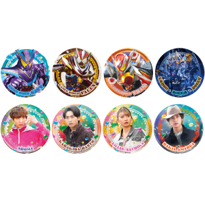 仮面ライダーヴァレン 辛木田絆斗 マスコット 缶バッジ カード 計10点
