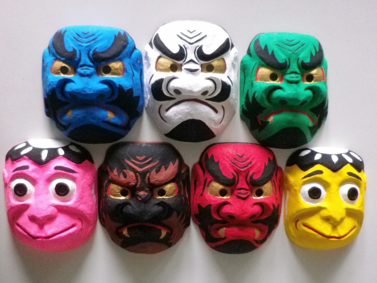 岩手 北上鬼剣舞 お面