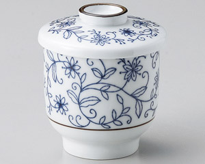 織部焼 唐草面鉢 扇形皿5枚セット 織部焼 唐草面鉢 扇形