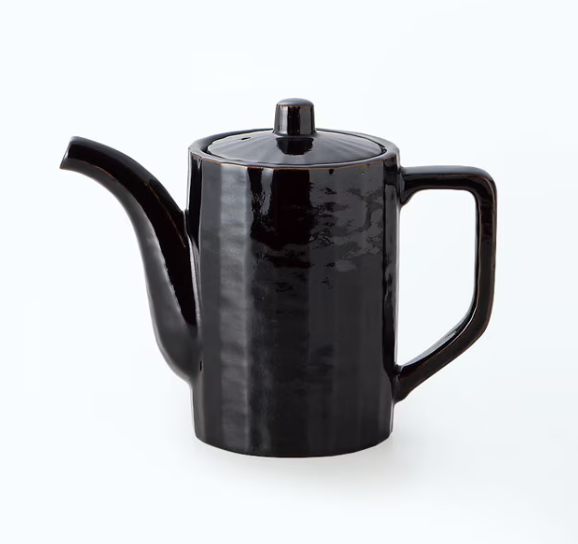 白と黒のストライプ飯碗(陶器製ごはん茶碗)|食器通販の陶磁庵