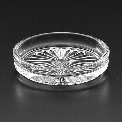 ガラス］コースター 85mm(茶たく)|食器通販の陶磁庵