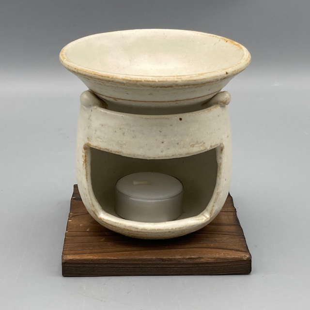 煎茶道具古竹細工香炉台飾台一對書道具墨置VR5677