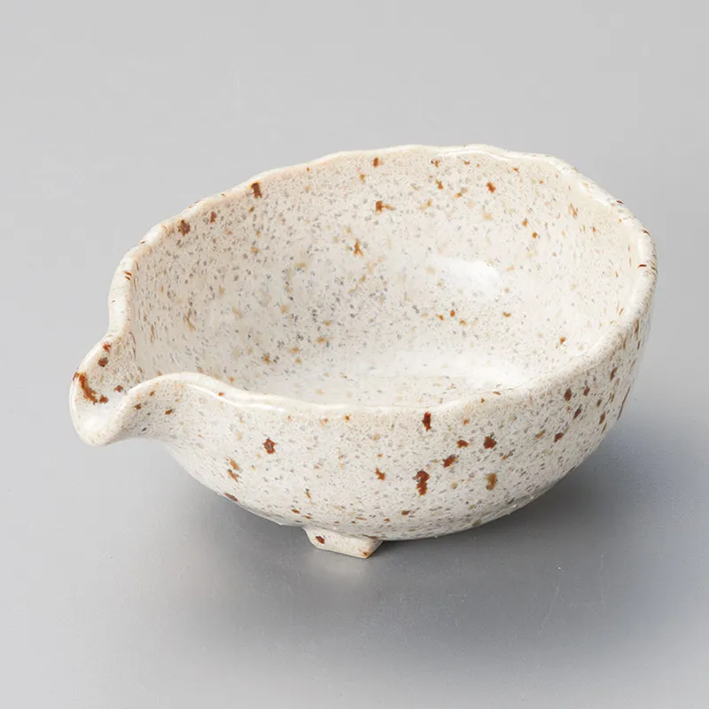 京焼窯変片口八寸鉢