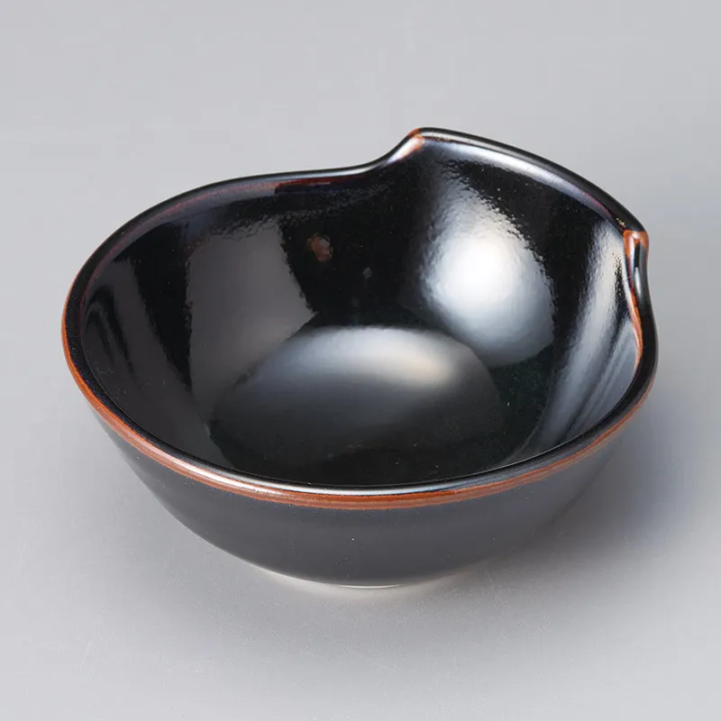 時代 古清水 小鉢 約17cm×11.5cm×11cm