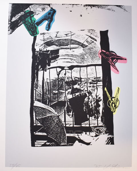 林静一 オリジナル木版画「儚夢（ろまん）」B Miho Hatori / Between