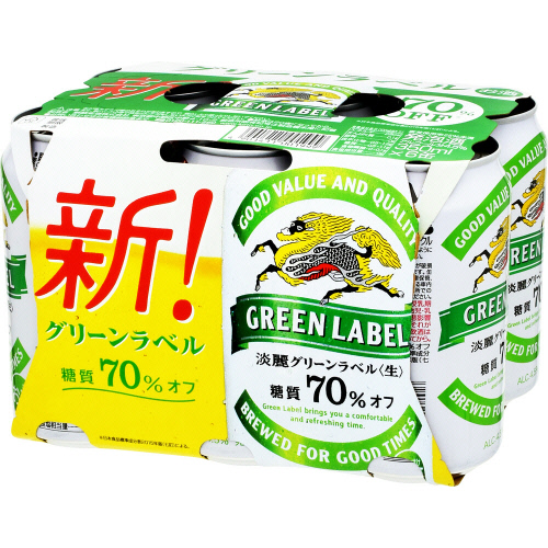 キリン 淡麗グリーンラベル 350ml×6缶: ネットスーパー｜トキハ