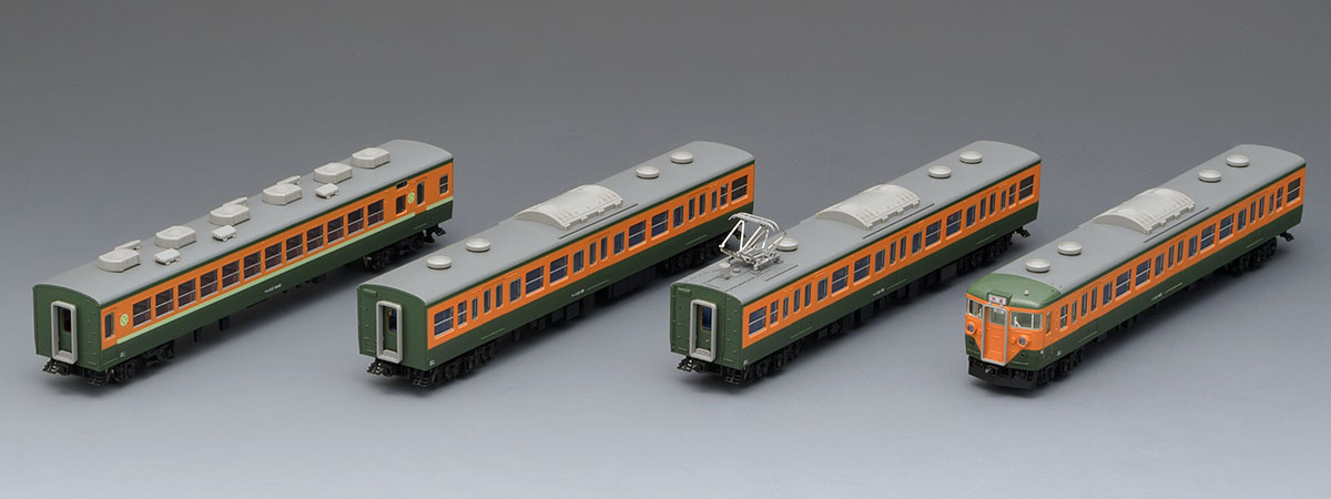 国鉄 113-0系近郊電車(冷改車・湘南色・関西仕様)増結セットB｜製品