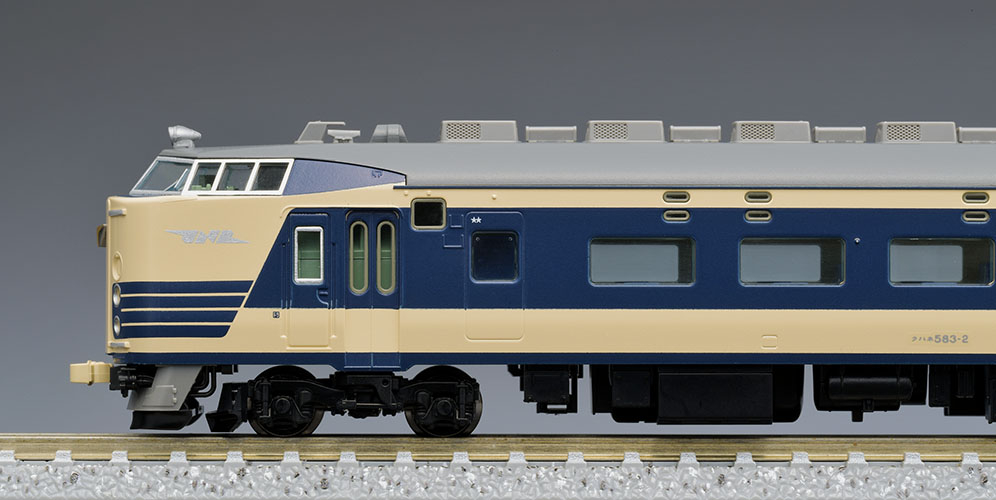 動作確認済 TOMIX 98625 国鉄583系特急電車(クハネ581シャッター