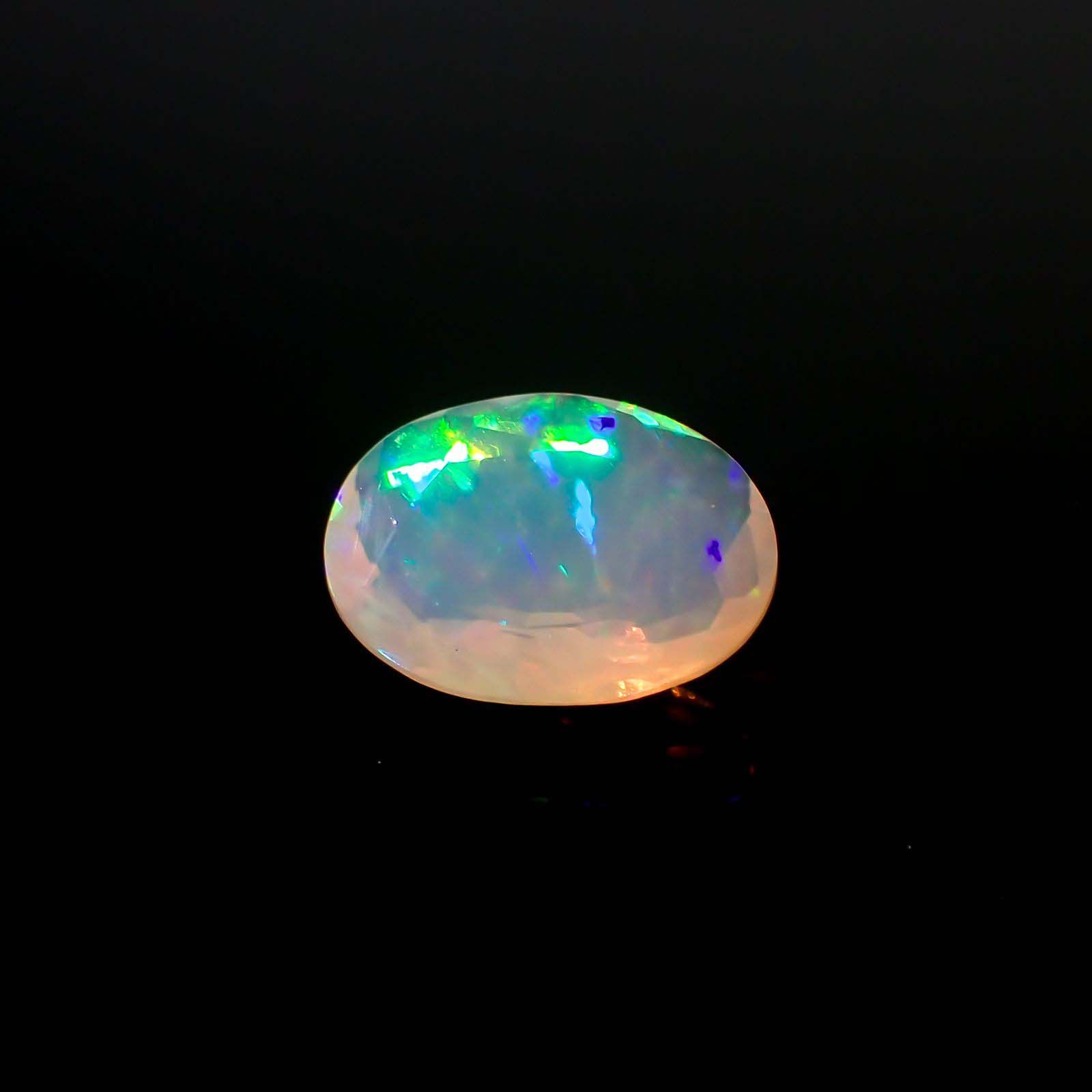 ハニカムオパール(宝石名オパール)エチオピア産 1.14ct 識別済