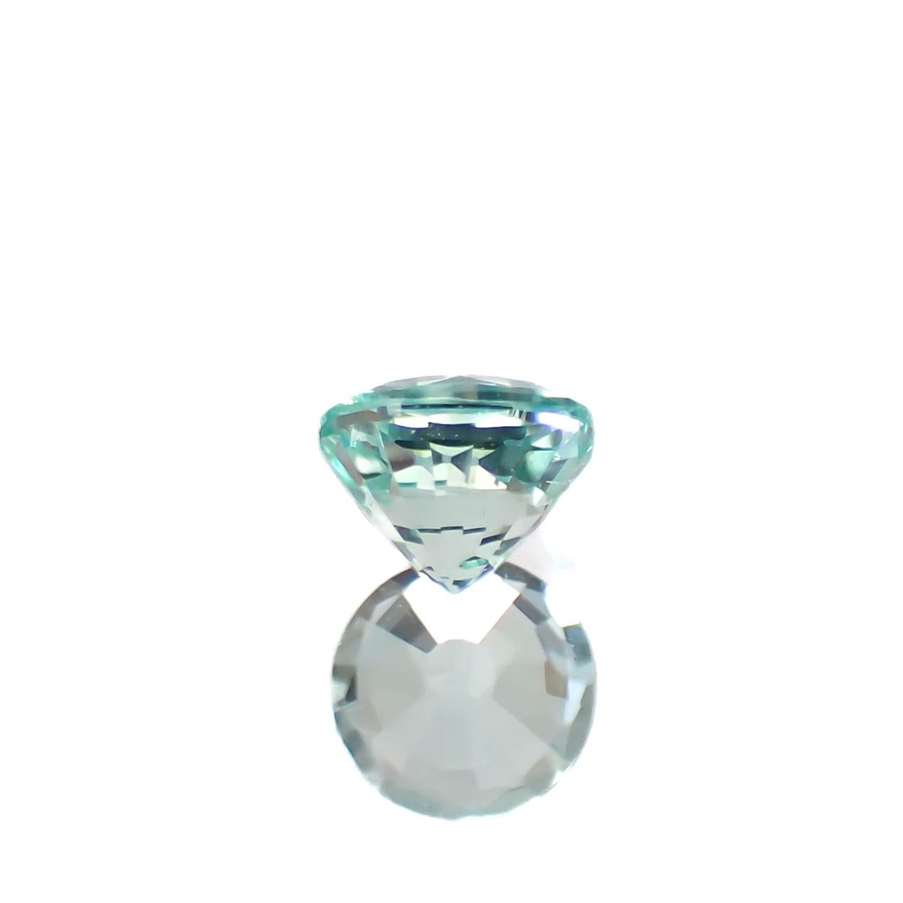 ミントベリル ナイジェリア産 0.25ct / 4x4mm前後 [250430194] | TOP