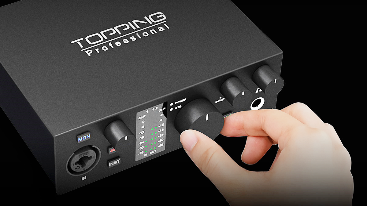 TOPPING E1X2 OTG USB Audio Interface