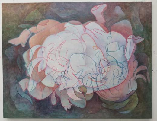 アートオブジェ 花篭香炉 アートオブジェ 花篭香炉