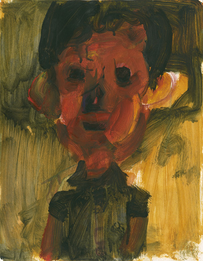 舟越桂 「言葉で描かれた地図」 1994年 リトグラフ 舟越桂 「言葉で