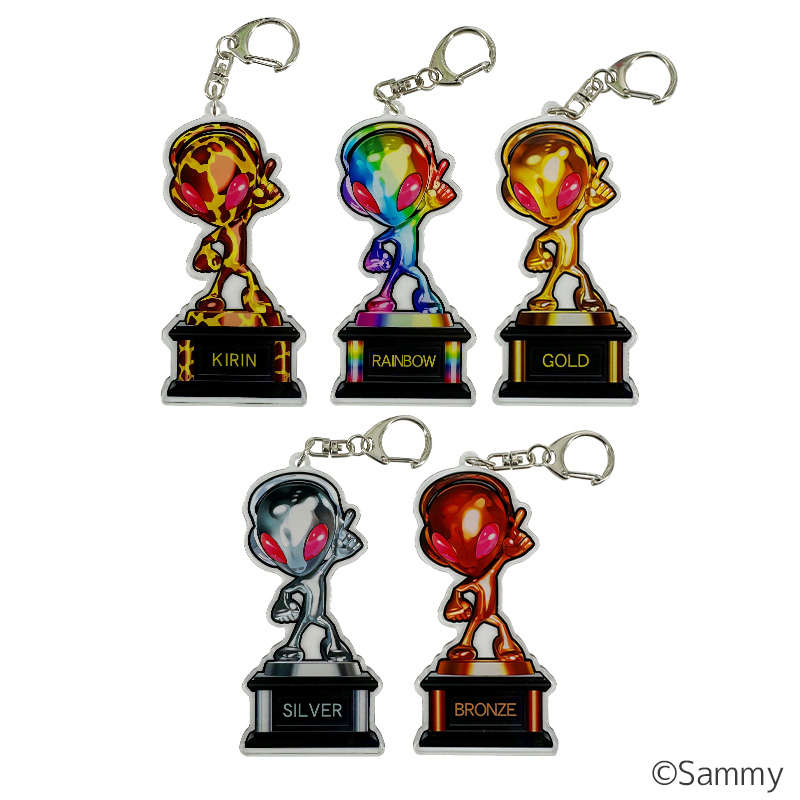 サミートロフィー アクリルキーホルダー（ランダム5種） | ぱちキャラ