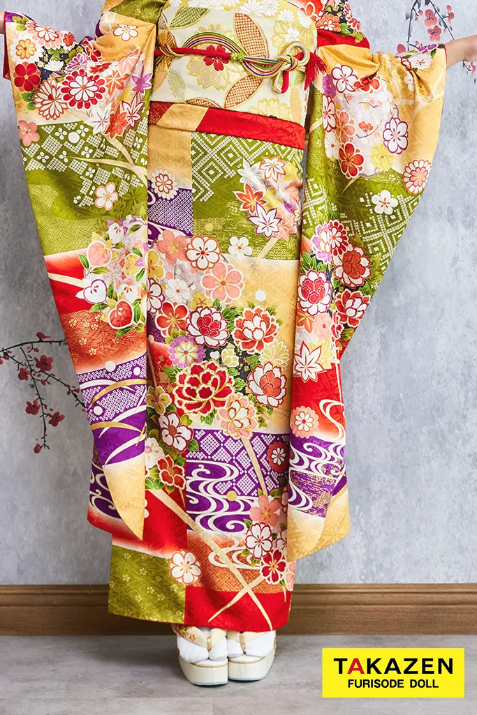 2025年限定 限界価格！赤色 花柄 振袖 2025年限定 限界価格！赤色 花