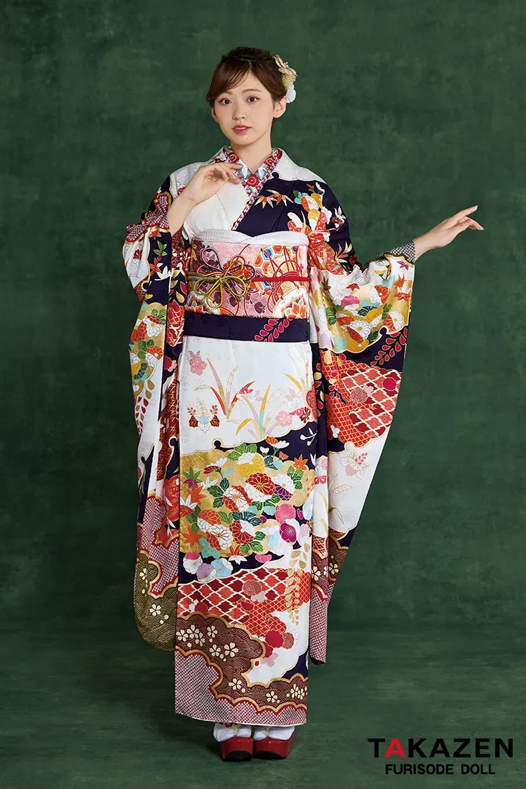 プレミアム古典 逸品本疋田総絞り 黒 高級振袖 大人っぽい 人とかぶら