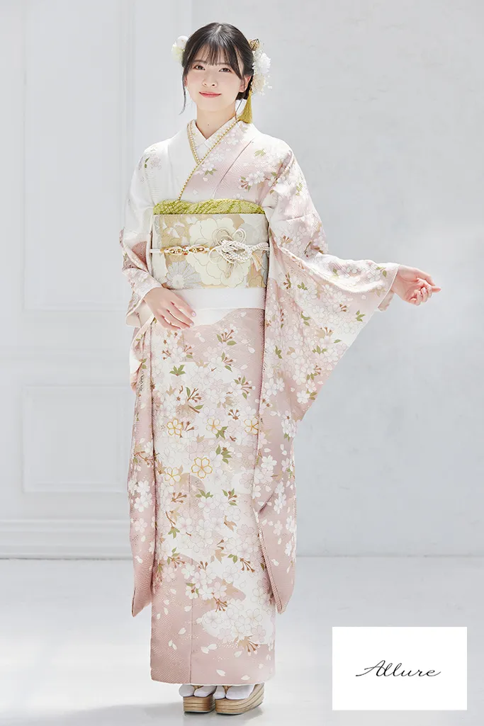 専用 ご予約商品 振袖 襦袢 オーダー仕立て 正統派 古典紋様 白地 成人