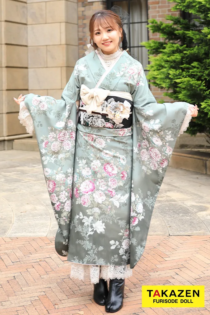 くすみカラーガーリー くすみグリーン/スモーキーカラー アンティーク