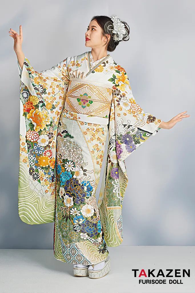 プレミアム古典 逸品本疋田総絞り 黒 高級振袖 大人っぽい 人とかぶら