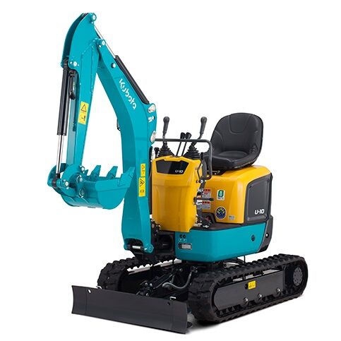 ミニバックホー U-10-5 後方小旋回機|レンタル商品|リース|レンタル