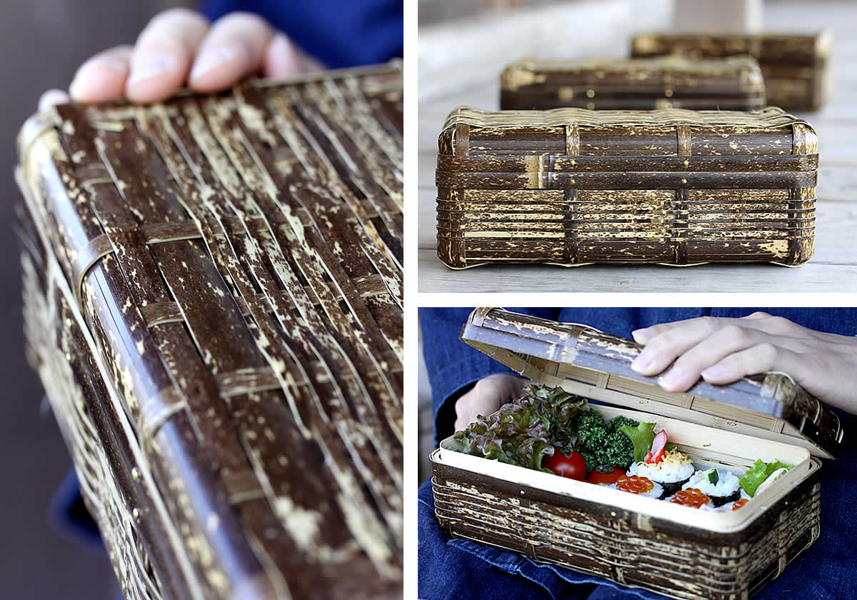 虎竹ランチボックス（長角） | 虎斑竹専門店 竹虎