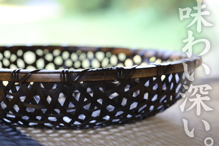 虎竹亀甲盛かご | 虎斑竹専門店 竹虎